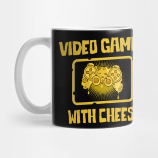 Video Games with cheese Mug